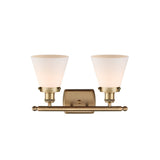 Innovations Lighting Ballston Urban Cone - 2 Light 16" Bath Vanity Light
