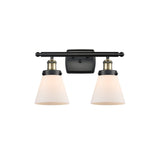 Innovations Lighting Ballston Urban Cone - 2 Light 16" Bath Vanity Light