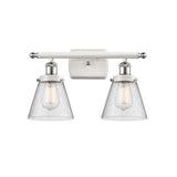 Innovations Lighting Ballston Urban Cone - 2 Light 16" Bath Vanity Light