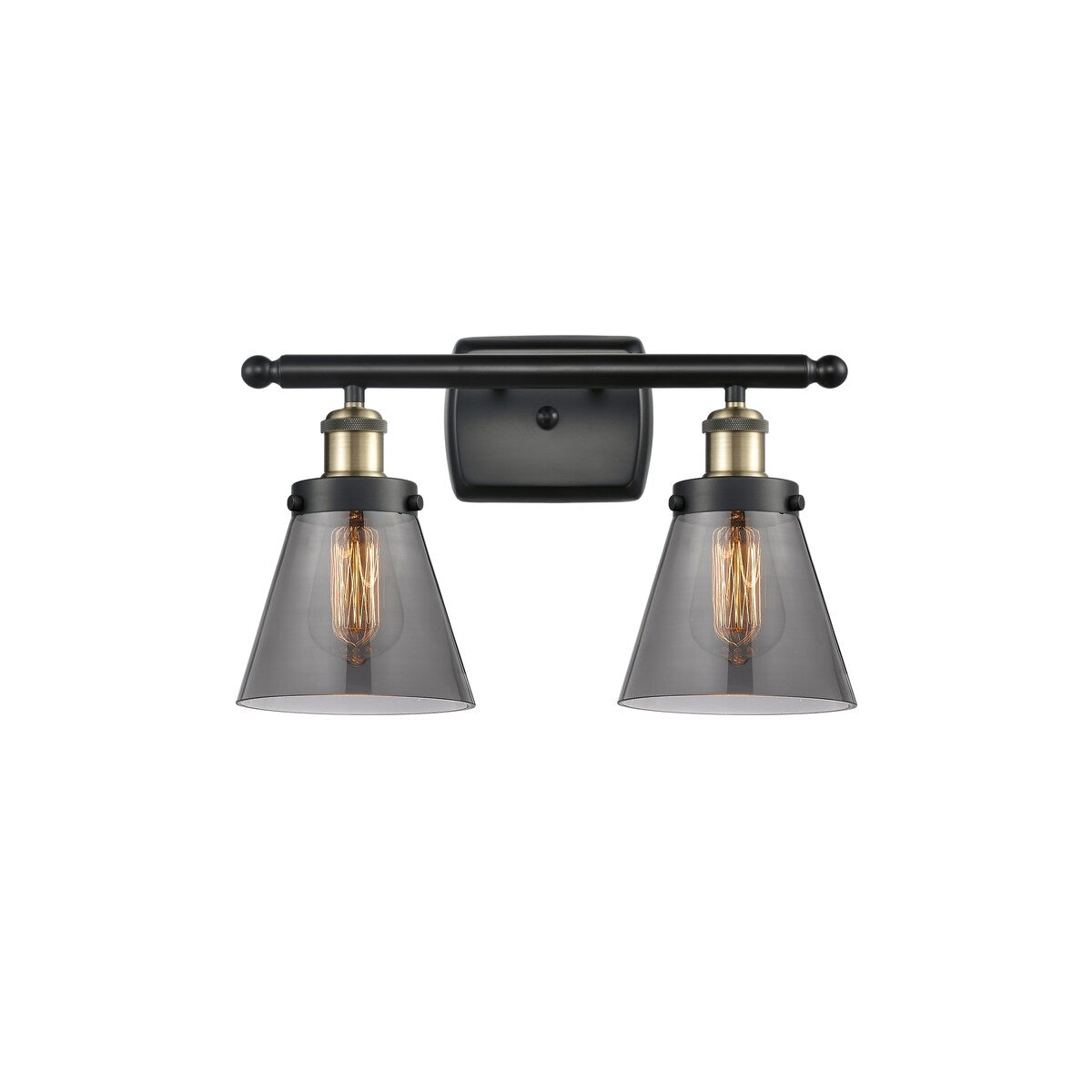 Innovations Lighting Ballston Urban Cone - 2 Light 16" Bath Vanity Light
