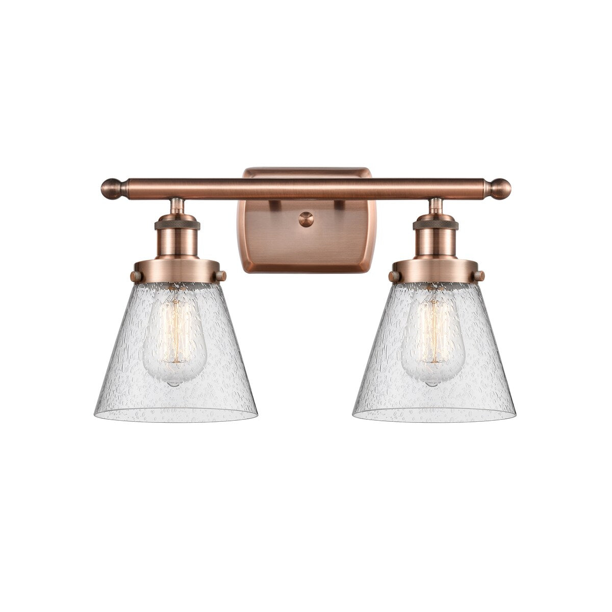 Innovations Lighting Ballston Urban Cone - 2 Light 16" Bath Vanity Light