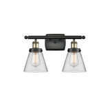 Innovations Lighting Ballston Urban Cone - 2 Light 16" Bath Vanity Light