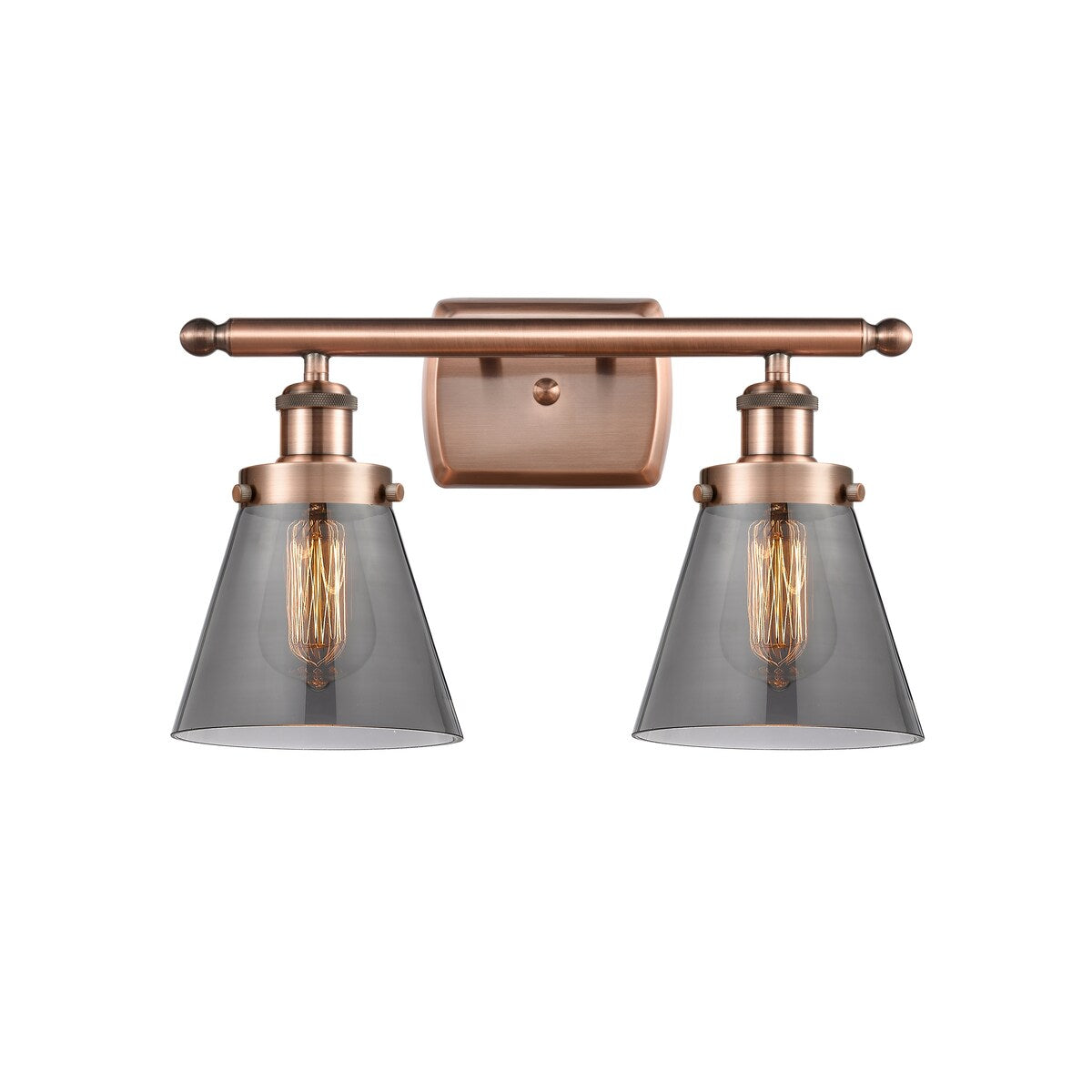 Innovations Lighting Ballston Urban Cone - 2 Light 16" Bath Vanity Light
