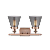 Innovations Lighting Ballston Urban Cone - 2 Light 16" Bath Vanity Light