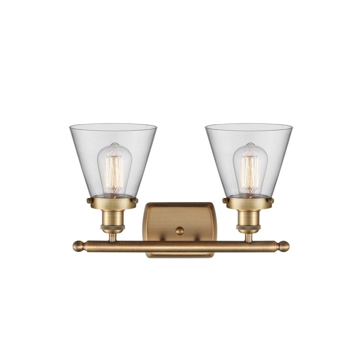 Innovations Lighting Ballston Urban Cone - 2 Light 16" Bath Vanity Light