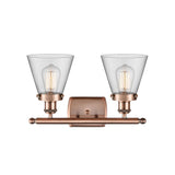 Innovations Lighting Ballston Urban Cone - 2 Light 16" Bath Vanity Light