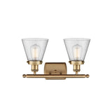 Innovations Lighting Ballston Urban Cone - 2 Light 16" Bath Vanity Light