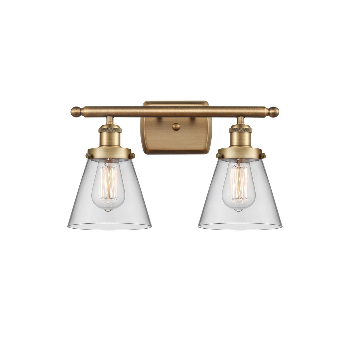 Innovations Lighting Ballston Urban Cone - 2 Light 16" Bath Vanity Light