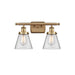 Innovations Lighting Ballston Urban Cone - 2 Light 16" Bath Vanity Light