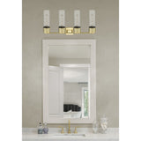 Innovations Lighting Bolivar - 4 Light 12" Wall-Mounted Bath Vanity Light