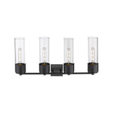 Innovations Lighting Bolivar - 4 Light 12" Wall-Mounted Bath Vanity Light