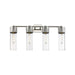 Innovations Lighting Bolivar - 4 Light 12" Wall-Mounted Bath Vanity Light