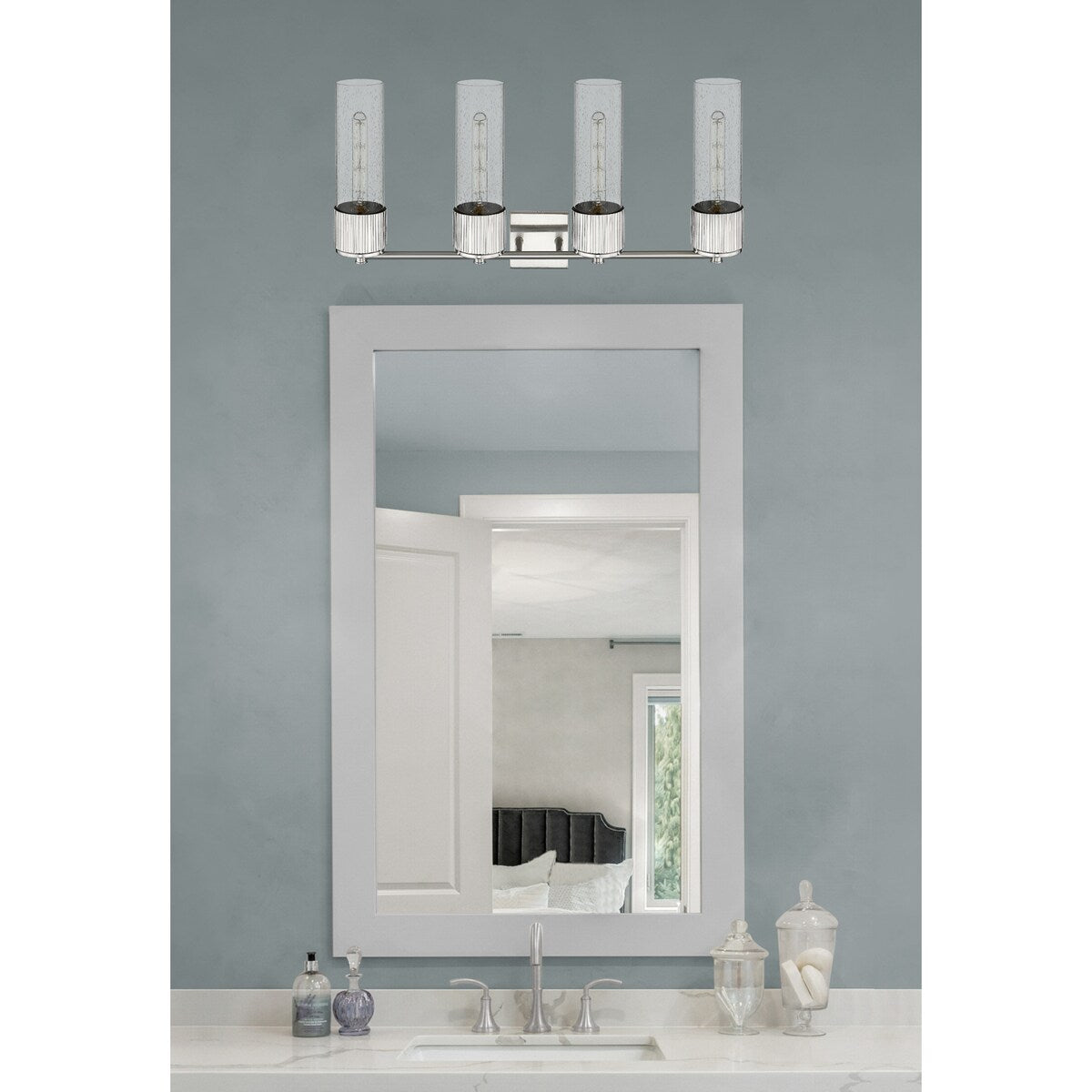 Innovations Lighting Bolivar - 4 Light 12" Wall-Mounted Bath Vanity Light
