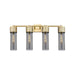 Innovations Lighting Bolivar - 4 Light 12" Wall-Mounted Bath Vanity Light