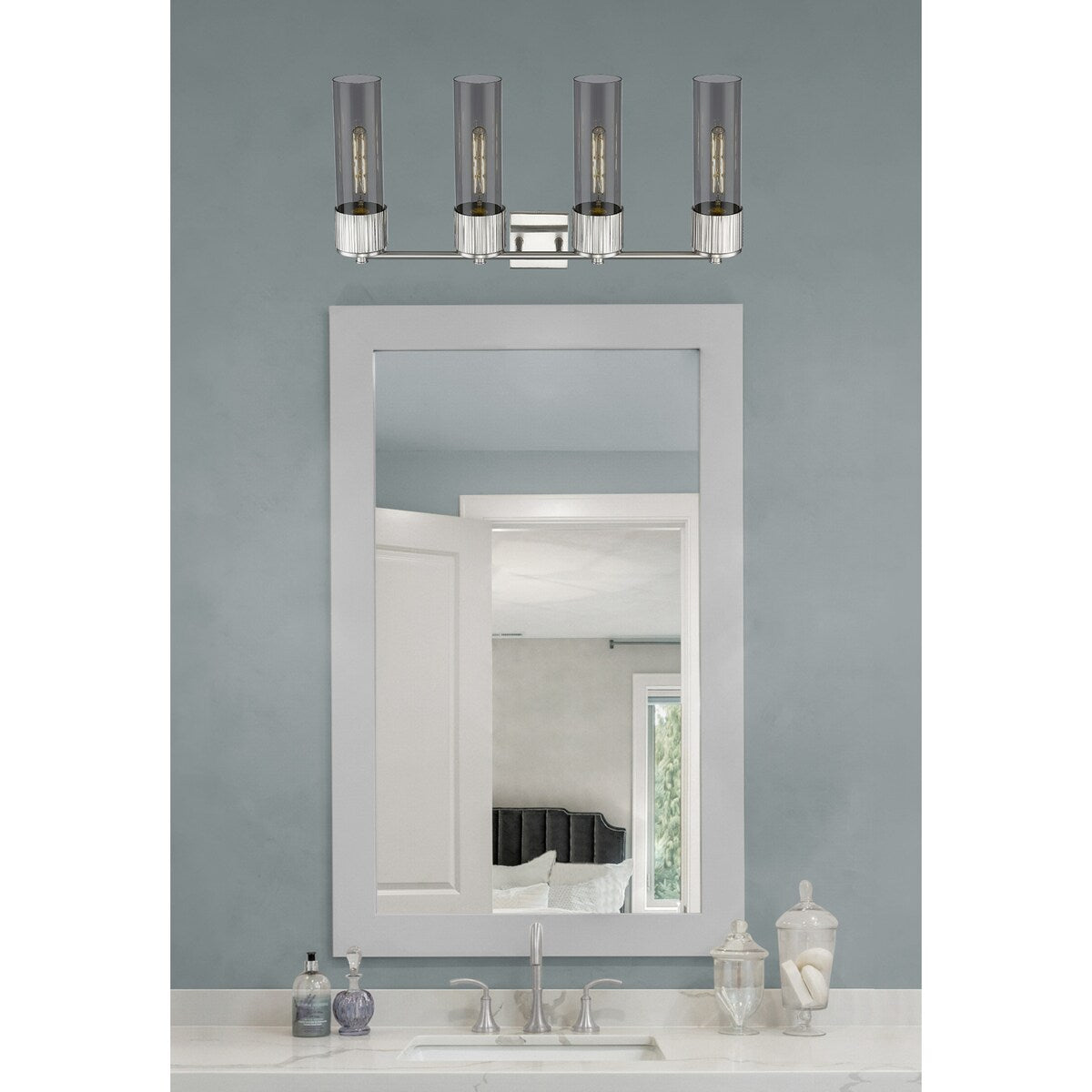 Innovations Lighting Bolivar - 4 Light 12" Wall-Mounted Bath Vanity Light
