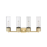 Innovations Lighting Bolivar - 4 Light 12" Wall-Mounted Bath Vanity Light