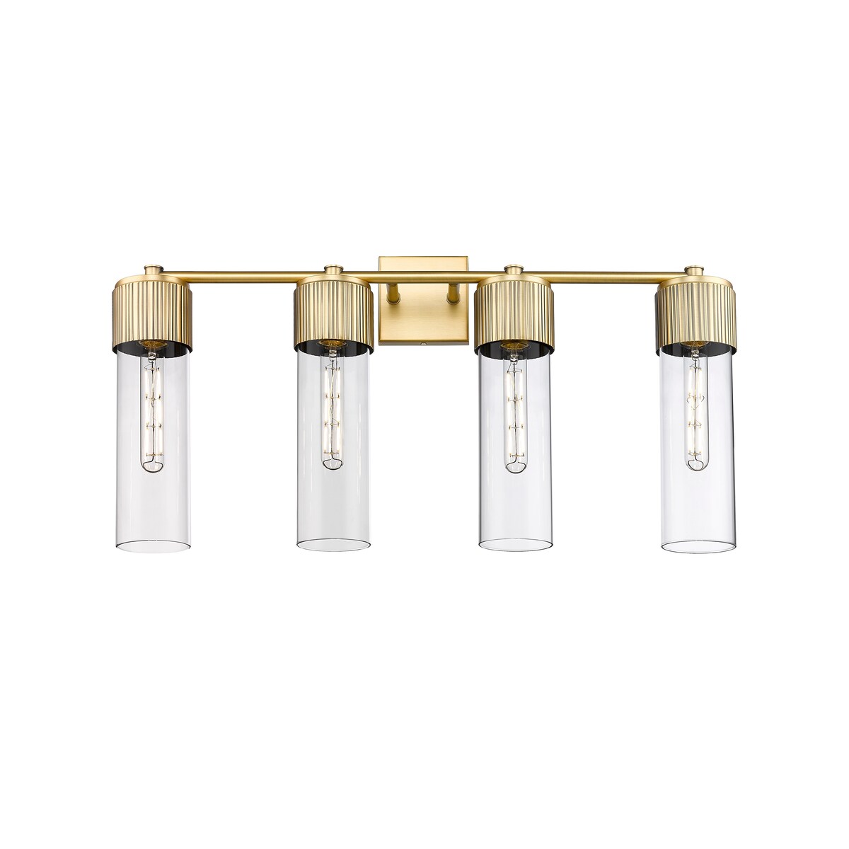 Innovations Lighting Bolivar - 4 Light 12" Wall-Mounted Bath Vanity Light