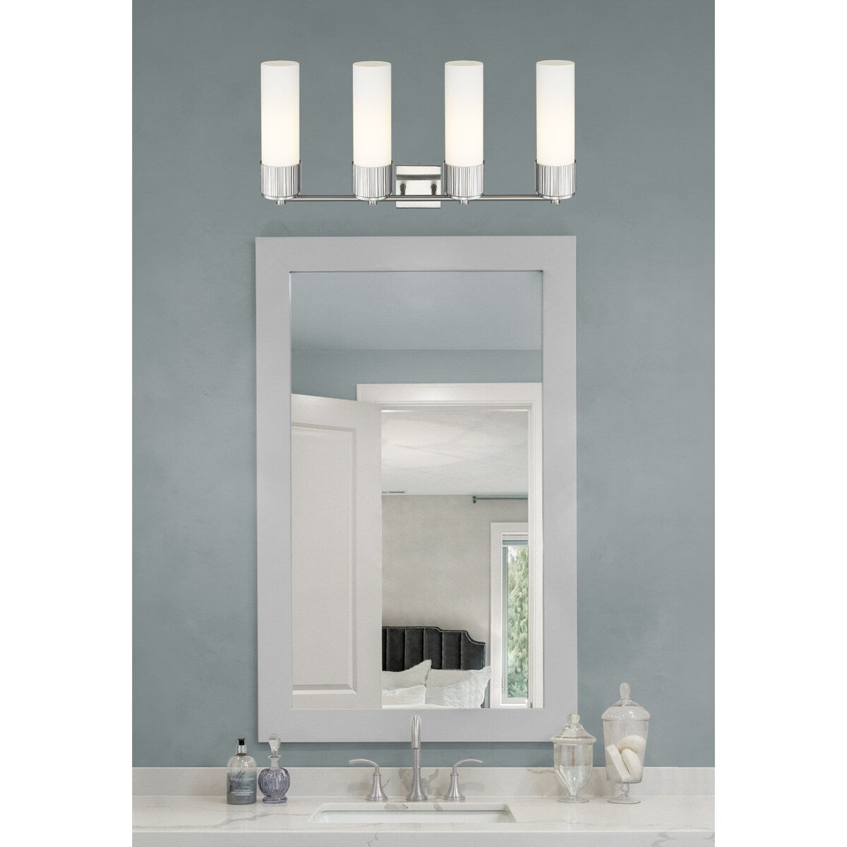 Innovations Lighting Bolivar - 4 Light 12" Wall-Mounted Bath Vanity Light