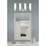 Innovations Lighting Bolivar - 4 Light 12" Wall-Mounted Bath Vanity Light