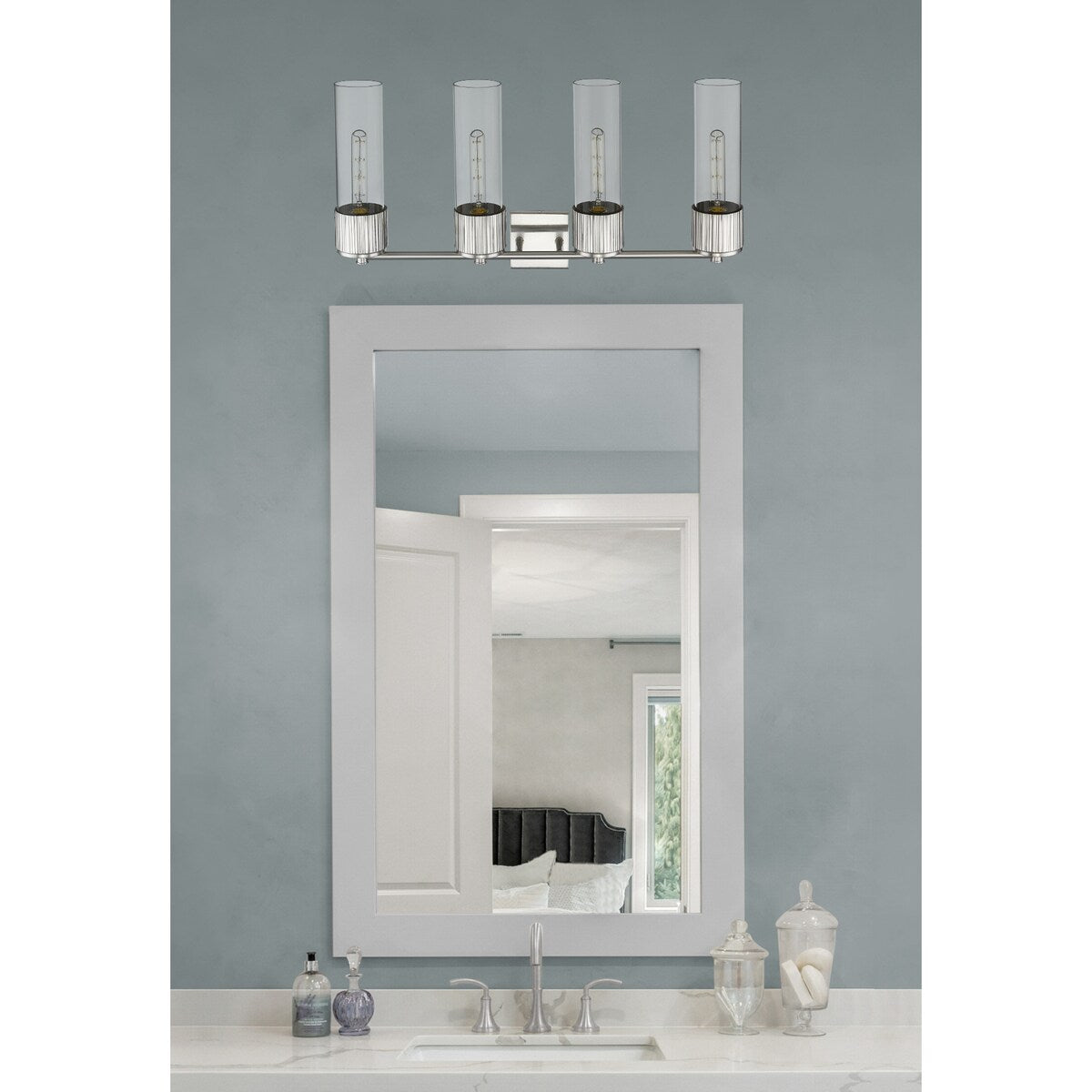 Innovations Lighting Bolivar - 4 Light 12" Wall-Mounted Bath Vanity Light