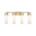 Innovations Lighting Bolivar - 4 Light 12" Wall-Mounted Bath Vanity Light