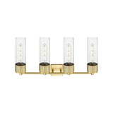 Innovations Lighting Bolivar - 4 Light 12" Wall-Mounted Bath Vanity Light