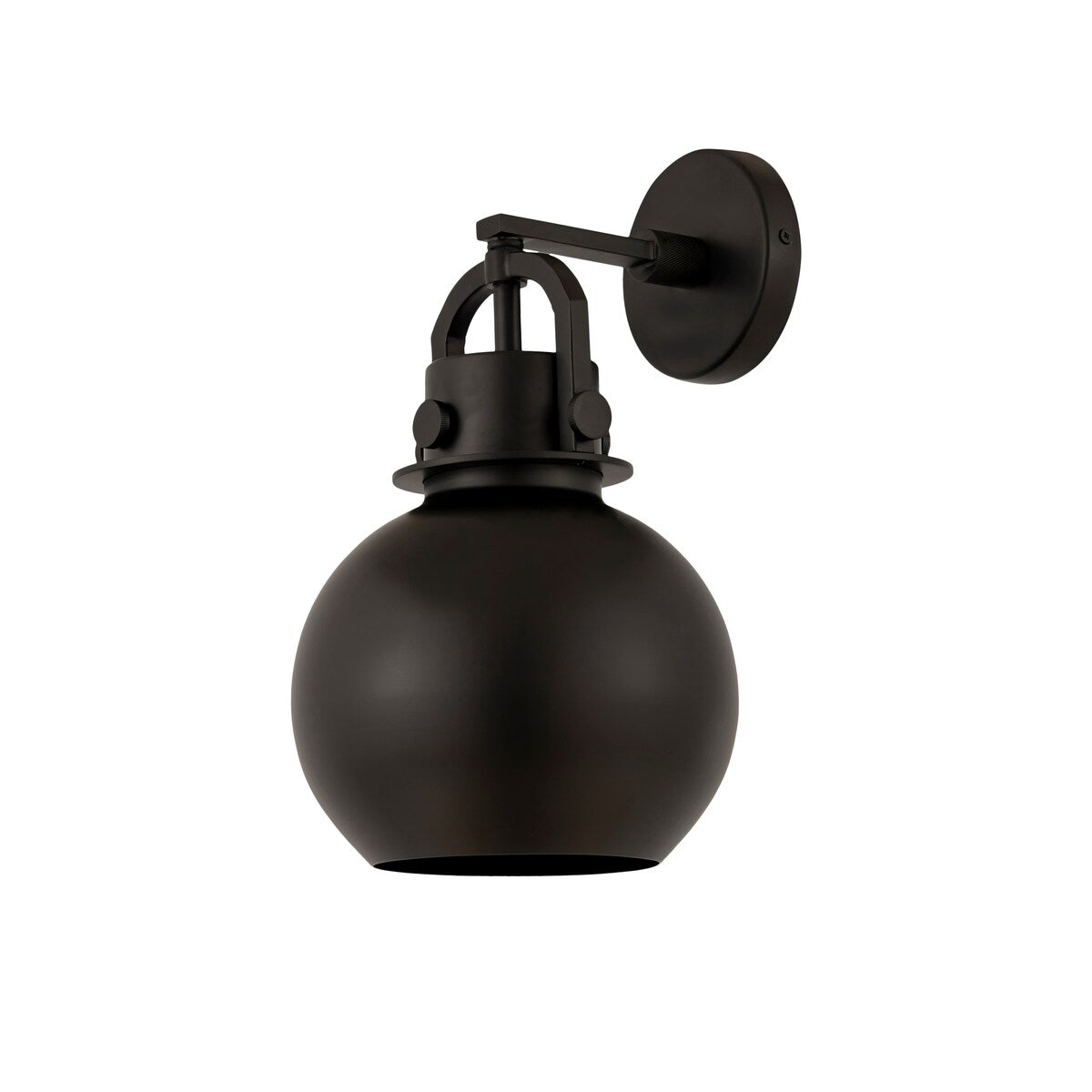 Innovations Lighting Newton Metal Sphere - 1 Light 8" Wall-Mounted Sconce