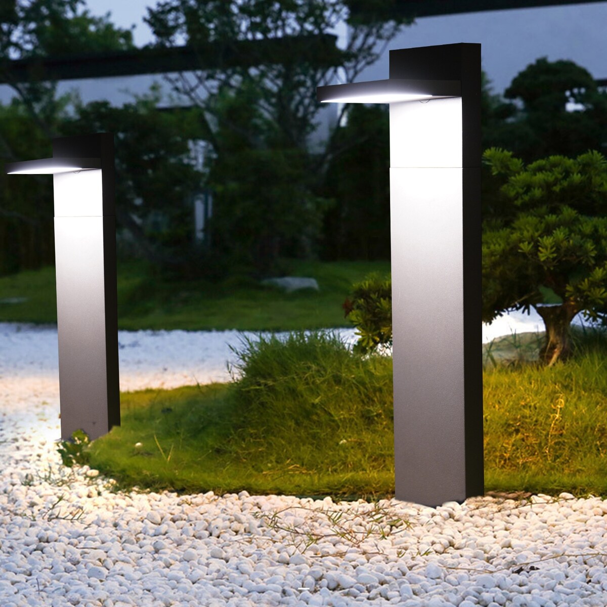 Inowel Light Outdoor Pathway LED Lights Adjustable 12W 650Lm - 25.59in