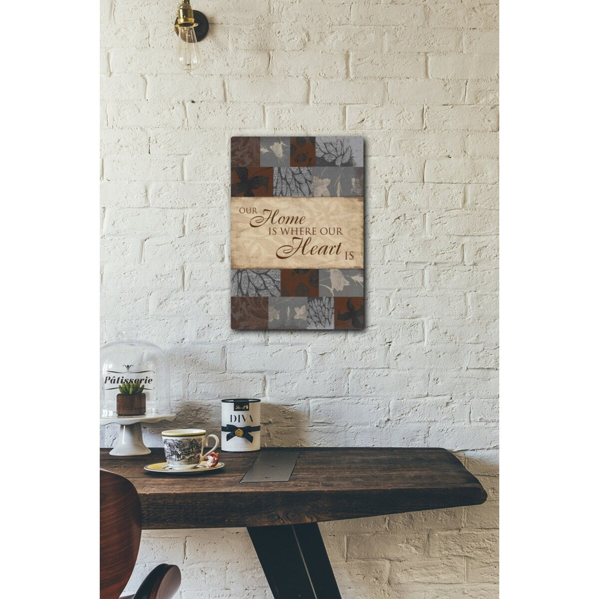 Inspirational D3 16x20 Gallery Wrapped Stretched Canvas
