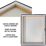 Inspirational D3 16x20 Gallery Wrapped Stretched Canvas