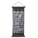 Inspirational Wall Decor Banner, Inspiring Quote Scroll, Affirmation Motivational Uplifting Decoration,Tapestry "Integrity"