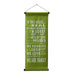 Inspirational Wall Decor Banner, Inspiring Quote Scroll, Motivational Message, Thought Saying Tapestry "In This House"