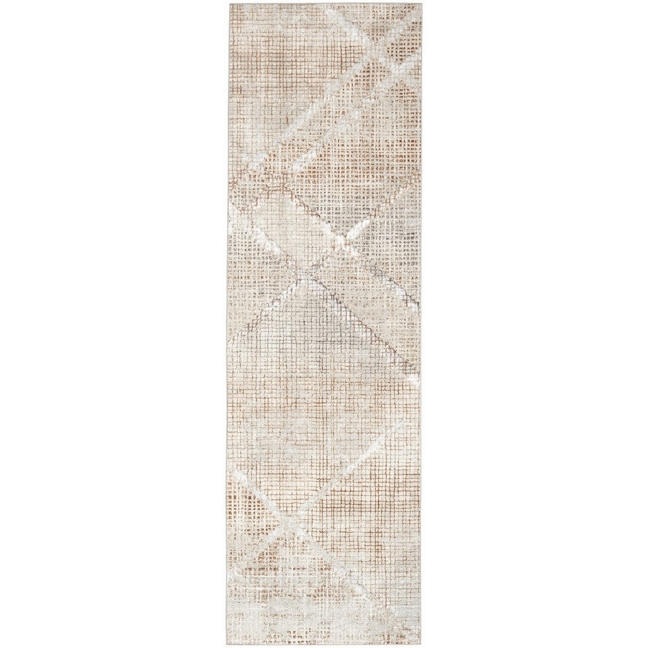 Nourison Home Iliana Indoor only Grey Abstract Area Rug