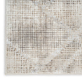 Nourison Home Iliana Indoor only Grey Abstract Area Rug