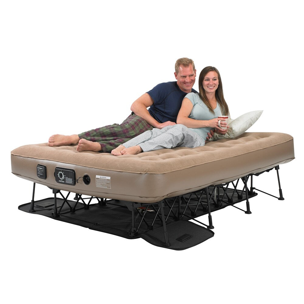 Instabed EZ Bed Never Flat Pump Queen-size Airbed
