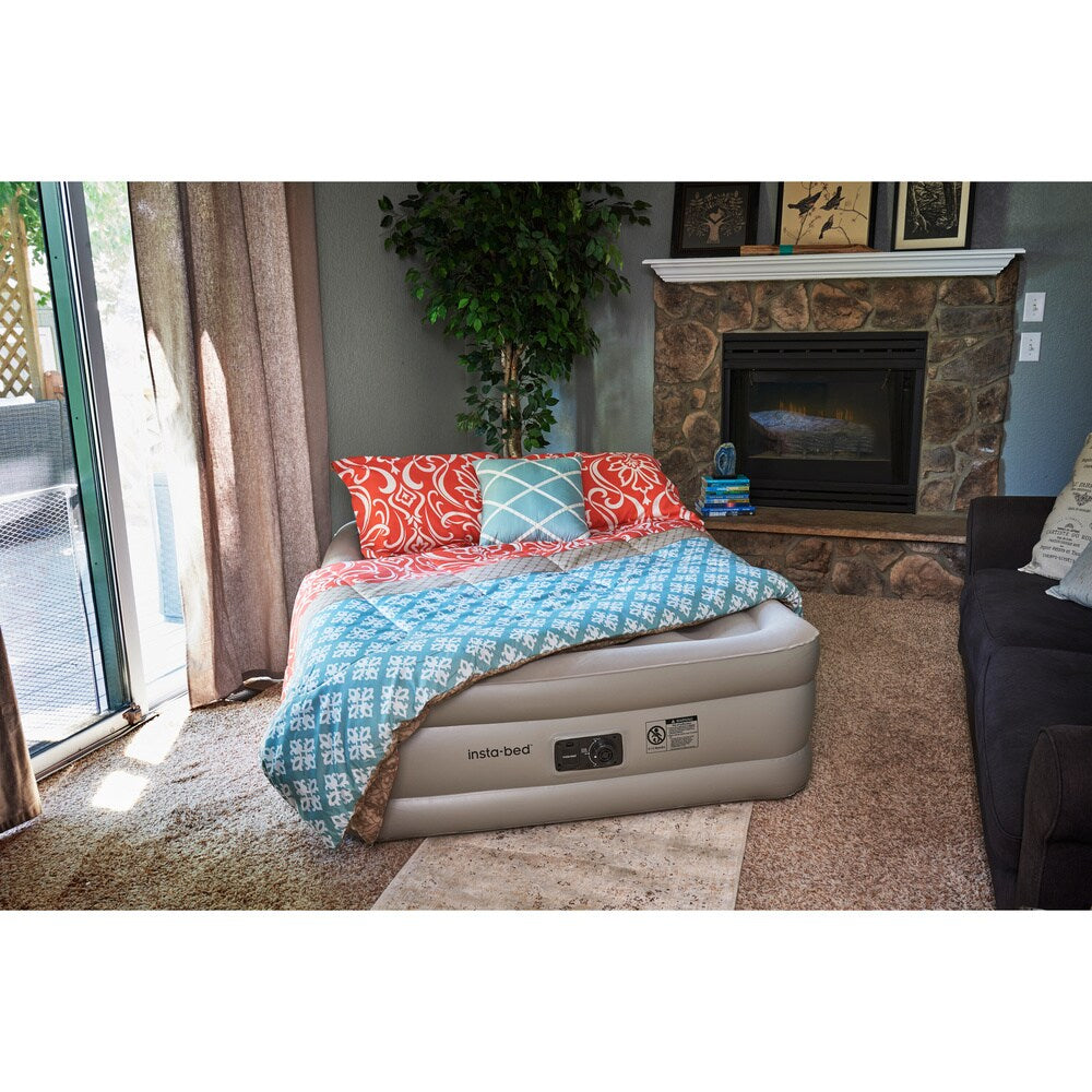 Instabed Full-size Airbed with Internal AC Pump