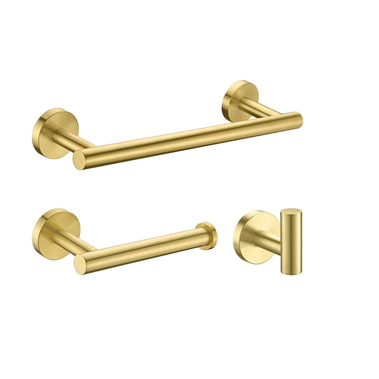 Interbath 3 Pieces Bathroom Hardware Accessories Set