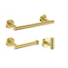 Interbath 3 Pieces Bathroom Hardware Accessories Set