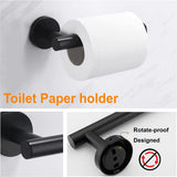 Interbath 3 Pieces Bathroom Hardware Accessories Set