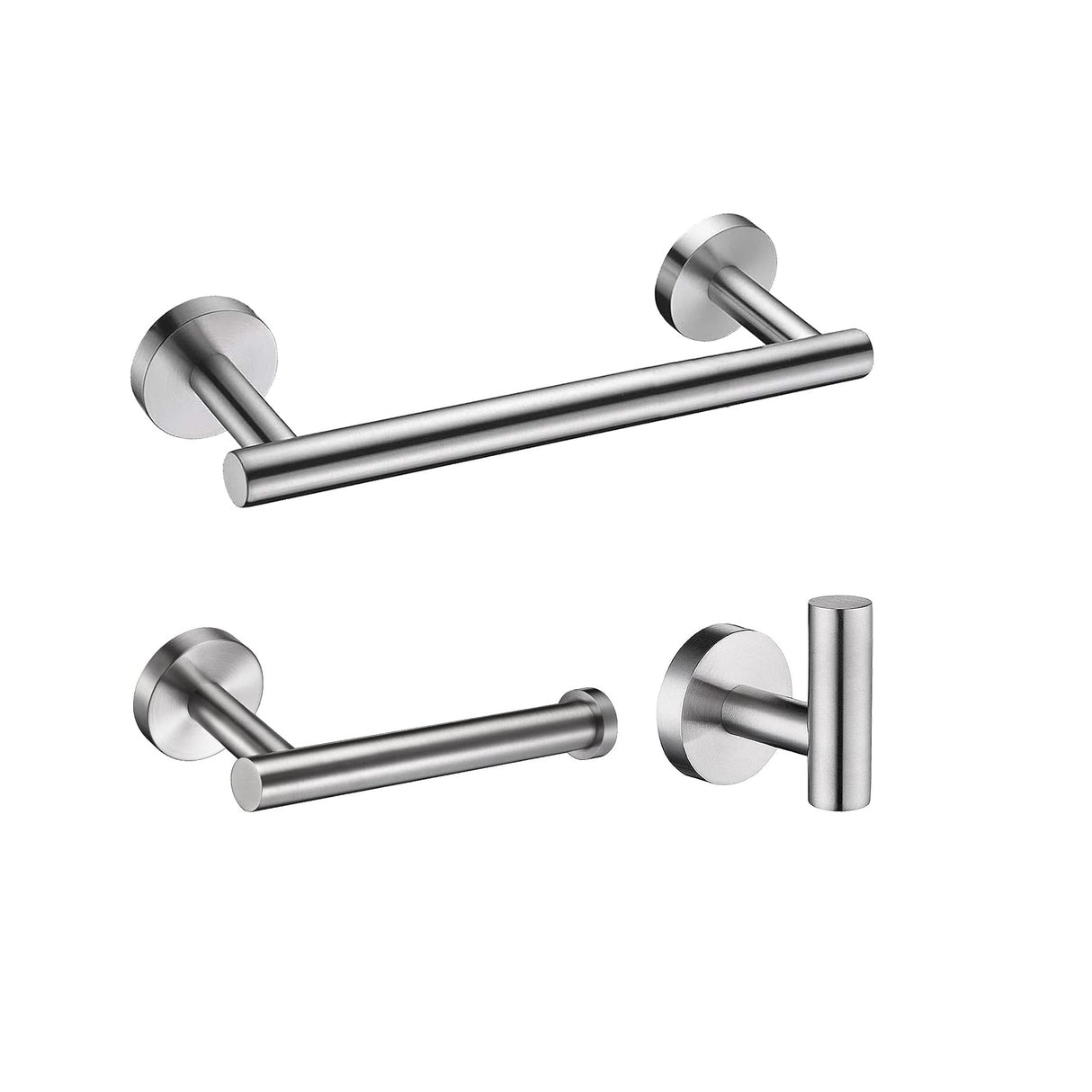 Interbath 3 Pieces Bathroom Hardware Accessories Set