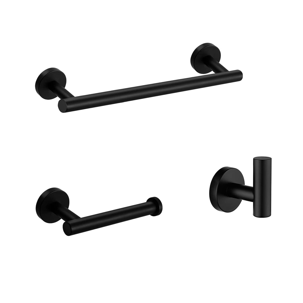 Interbath 3 Pieces Bathroom Hardware Accessories Set