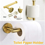 Interbath 3 Pieces Bathroom Hardware Accessories Set