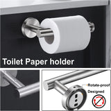 Interbath 3 Pieces Bathroom Hardware Accessories Set
