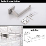 Interbath 5 Pieces Bathroom Hardware Accessories Set