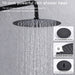 10 Inch Shower System Shower Faucet and handheld shower faucet