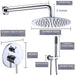 10 Inch Shower System Shower Faucet and handheld shower faucet