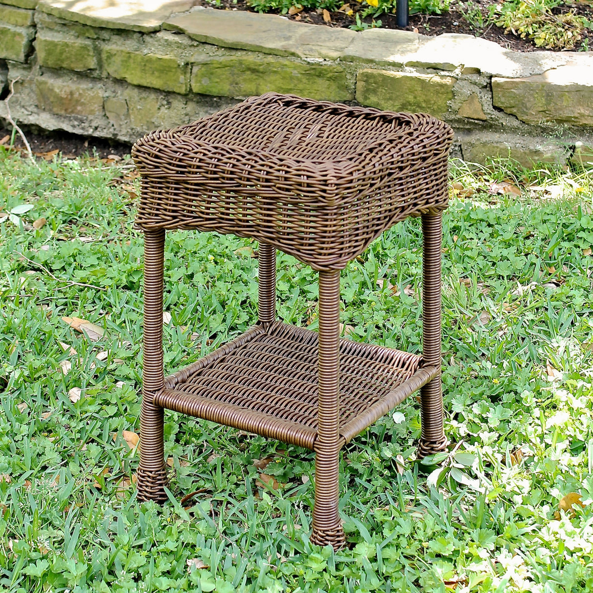 Chelsea Resin Wicker Side Table