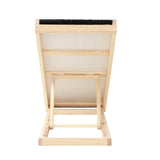 Internet's Best Adjustable Pet Ramp Foldable Wooden Ramp - Height 9.3" to 24" - 39.37" L x 15.75" W x 2.75" H
