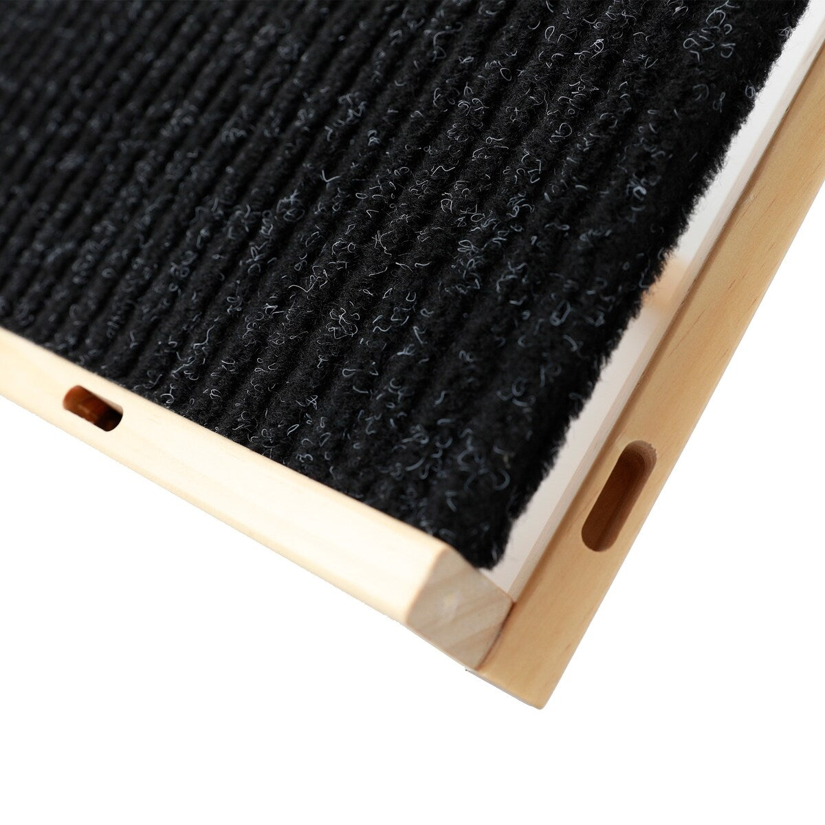 Internet's Best Adjustable Pet Ramp Foldable Wooden Ramp - Height 9.3" to 24" - 39.37" L x 15.75" W x 2.75" H