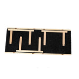 Internet's Best Adjustable Pet Ramp Foldable Wooden Ramp - Height 9.3" to 24" - 39.37" L x 15.75" W x 2.75" H